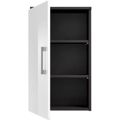 Posseik Hängeschrank 40 Cm Rima Anthrazit-Weiß -Badezimmergeschäft obi 509