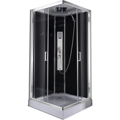 Sanotechnik Komplettduschkabine Trend 2 Chrom-Optik 210 Cm X 90 Cm 3 Sanotechnik Komplettduschkabine Trend 2 Chrom-Optik 210 Cm X 90 Cm