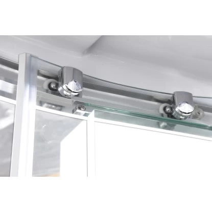 Sanotechnik Komplettduschkabine Trend 2 Chrom-Optik 210 Cm X 90 Cm 4 Sanotechnik Komplettduschkabine Trend 2 Chrom-Optik 210 Cm X 90 Cm – Bild 2